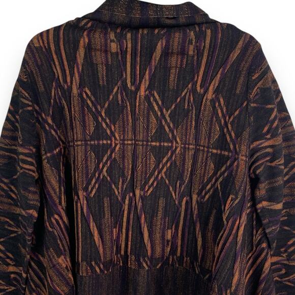 NEW Soft Surroundings Where Time Stops Cardigan Sweater Wool Blend Open Front - Picture 4 of 8